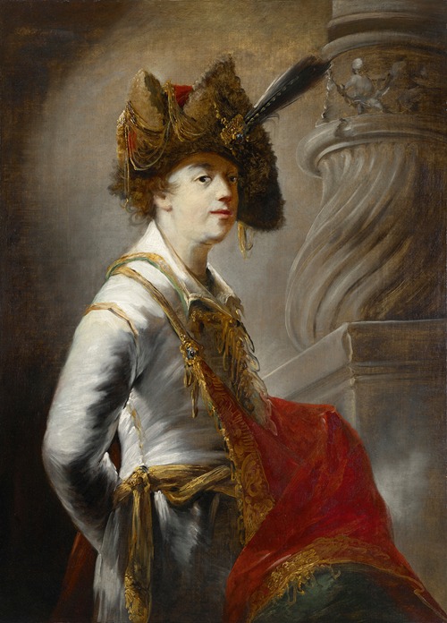 Portrait Of A Man Wearing A Hat