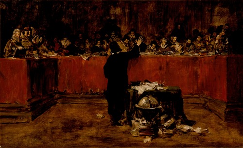 Sketch for a Picture–Columbus before the Council of Salamanca