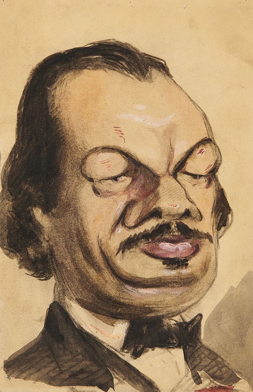 Portrait d’Auguste Maquet.