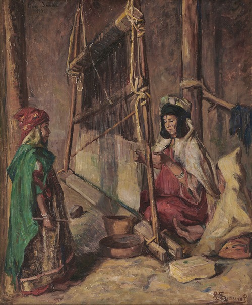 Les fileuses à Bou Saâda