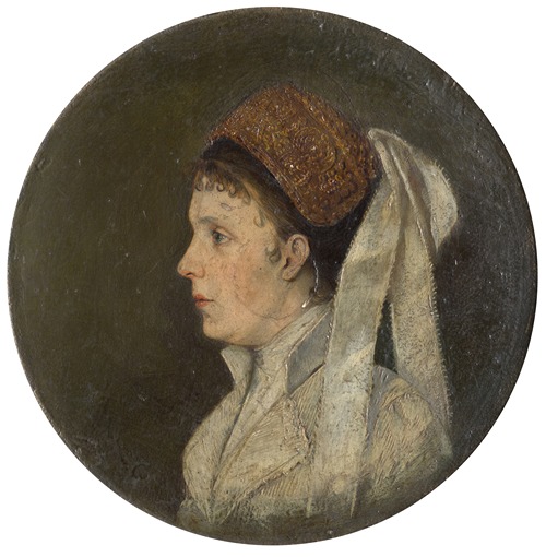 Bildnis Louise Maurer, Mutter des Künstlers