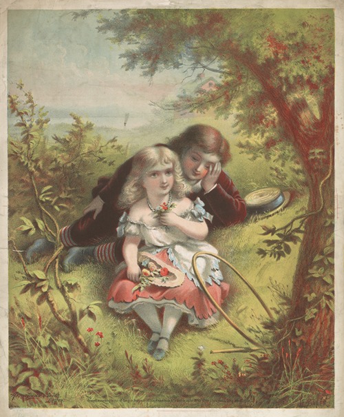 Happy days of childhood