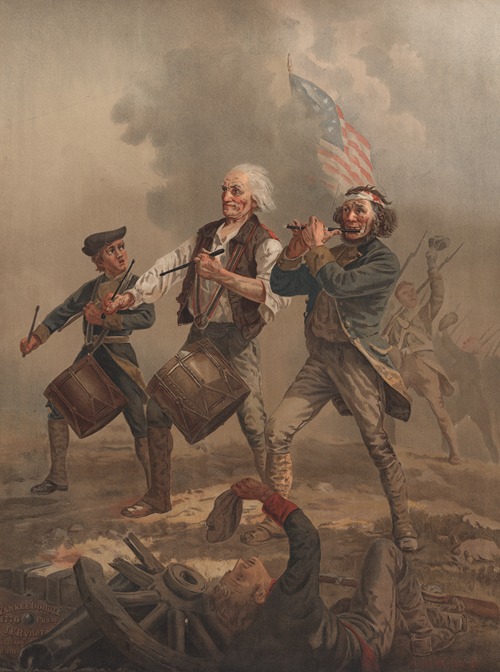 Yankee doodle 1776 (After Archibald M Willard)