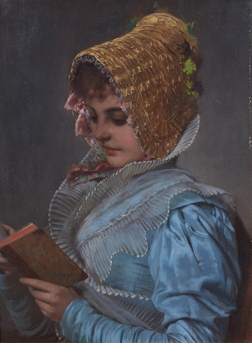 Lesendes Mädchen