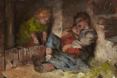 Schlafende Kinder