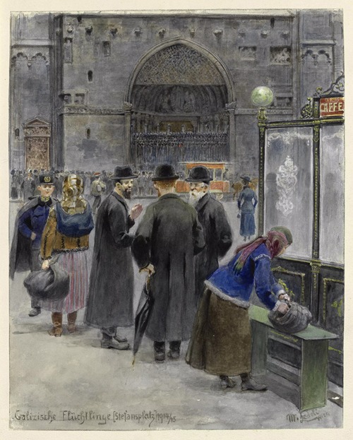 Galizische Flüchtlinge [Stefansplatz]