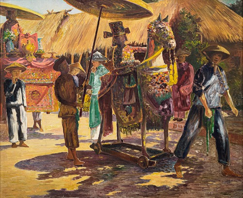 Procession au Tonkin (Procession in Tonkin)