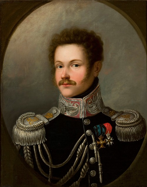 Portrait of general Józef Załuski