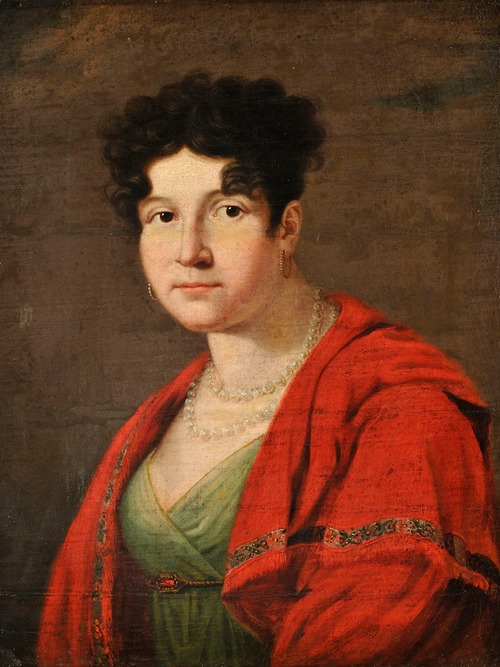 Portrait of Maria Hube née Płońska, senator’s wife