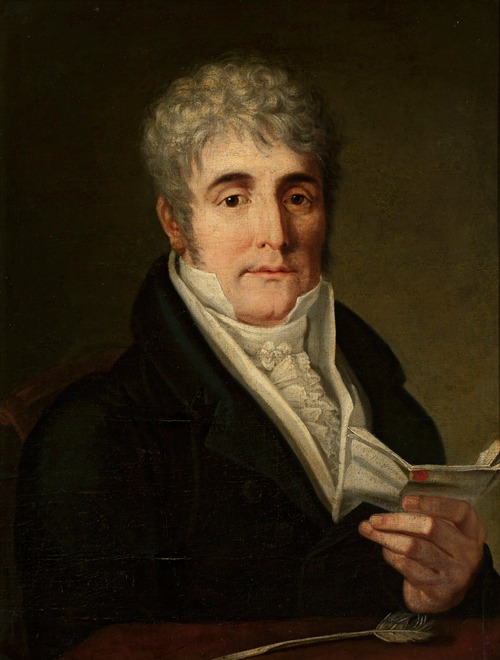 Portrait of Michał Hube