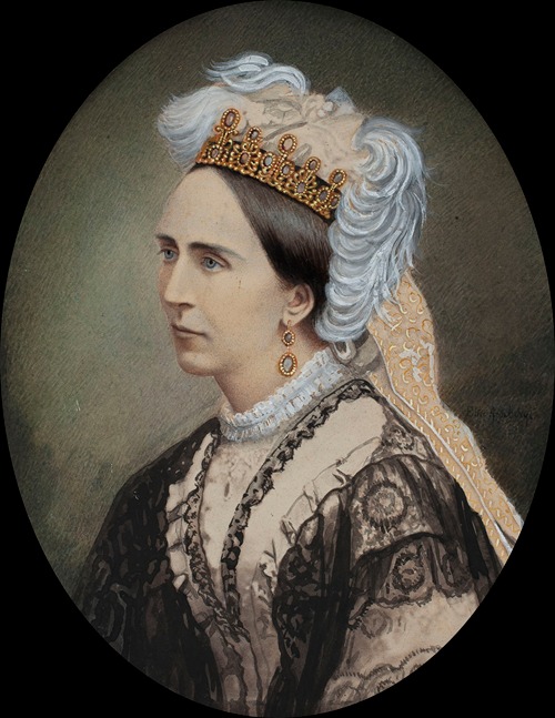 Królowa Maria Józefina de Beauharnais,matka Karola Szwedzkiego XV Bernardotte