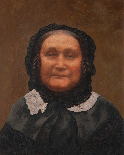 Portrait of Teodora Piłsudska née Butler, grandmother of Marshal Józef Piłsudski