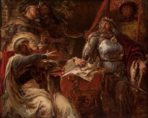 King Władysław Łokietek breaks negotiations with the Teutonic Knights