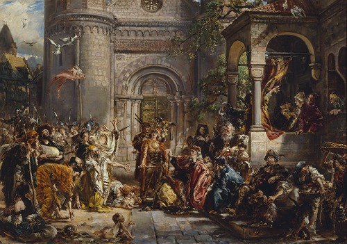 Reception of the Jews, from the series “History of Civilization in Poland”