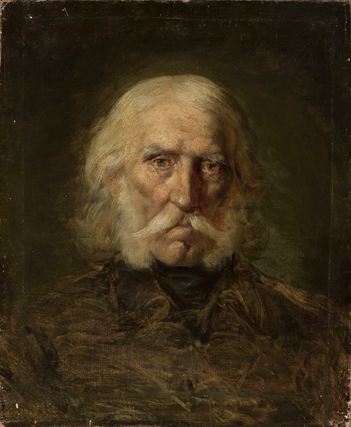 Head of an old man