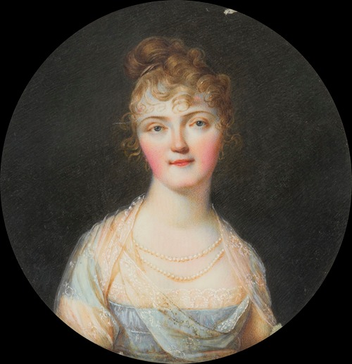Tatiana Vasilievna née Engelhardt, Princess Yusupov (1769-1841), daughter of Vasily Andreevich Engelhardt and Maria Helena Potemkin