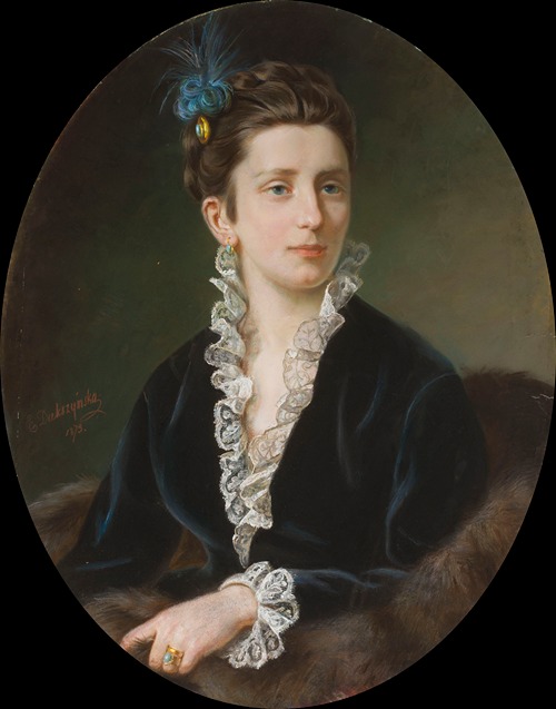 Portrait of Michalina Zaborowski nee Miączyński