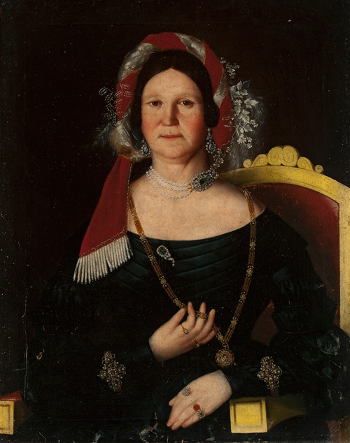 Portrait of Julia Kamińska née Dębowska