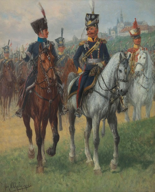 Adjutant to a Lieutenant-General, Colonel and Trumpeter of the 7th Uhlan Regiment