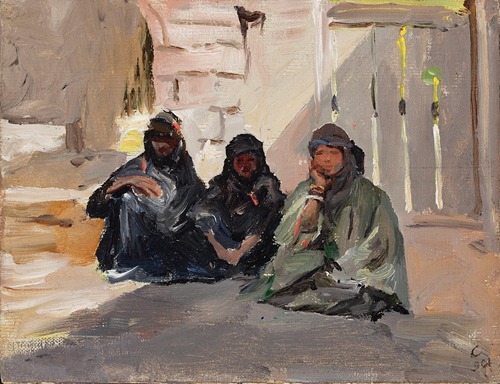 Demor – Bedouin women. From the journey to Palestine