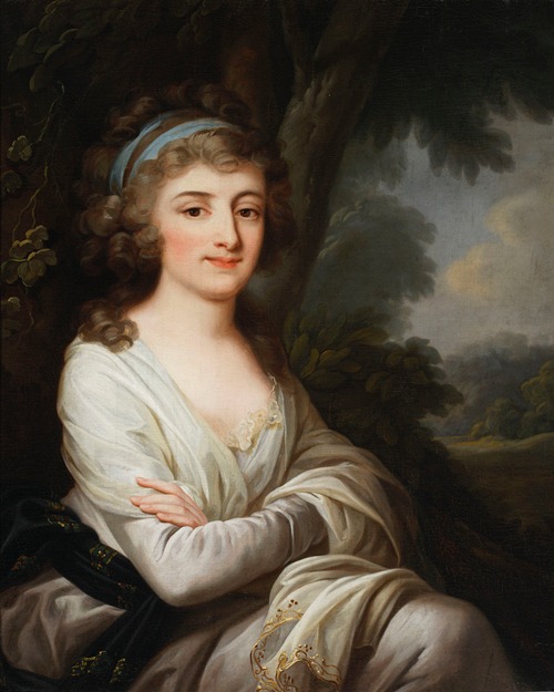 Portrait of Anna Krasińska née Ossolińska (1749–1843)