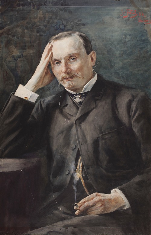 Portrait of Professor Julian Kosiński