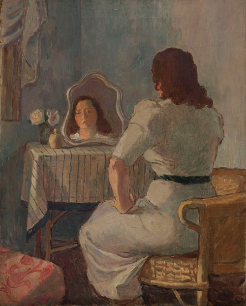 In front of the Mirror (Ms. Wanda P.)