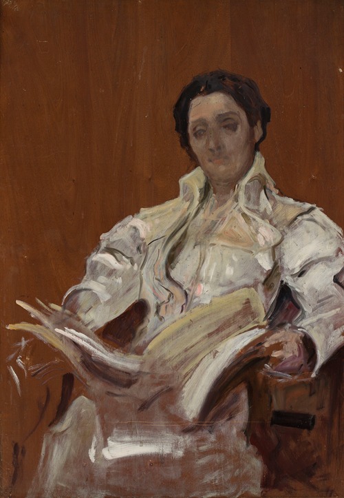 Portrait of Maria Fabijańska née Sokołowska, artist’s wife
