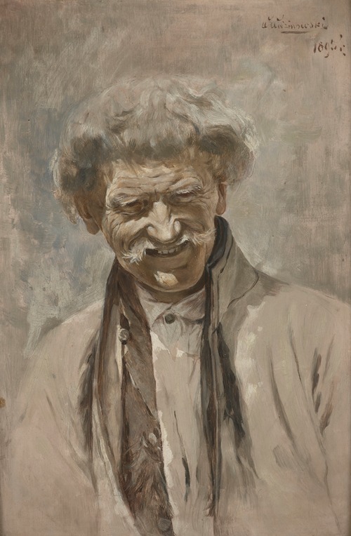 Portret starego wieśniaka