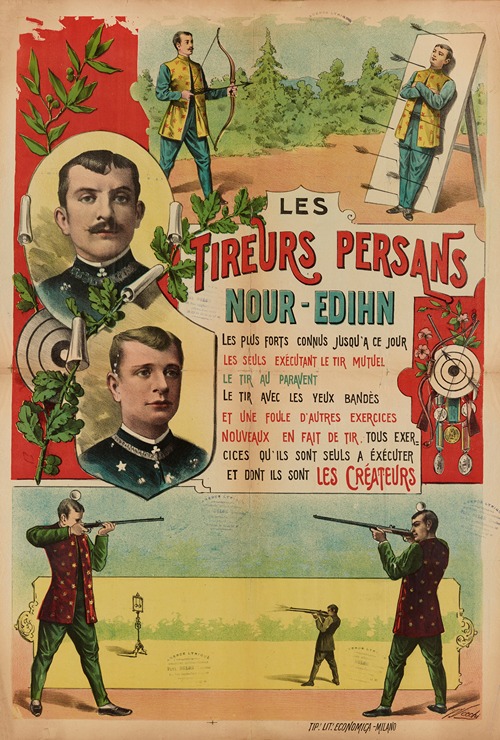 LES TIREURS PERSANS NOUR-EDIHN