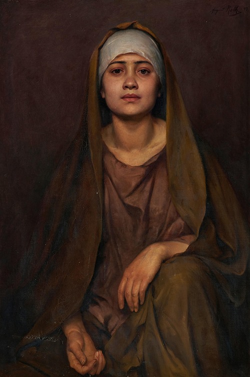 A Young Oriental woman