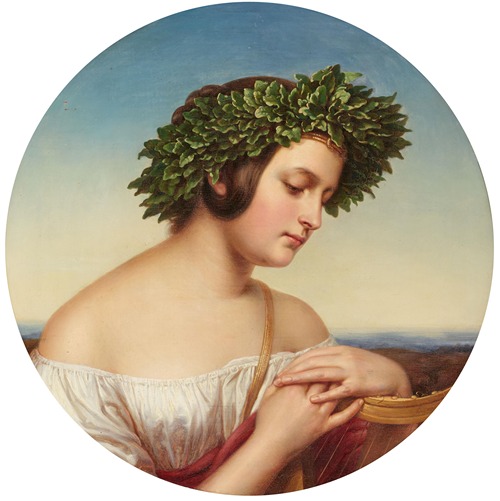 Bildnis eines Mädchens als Muse Erato
