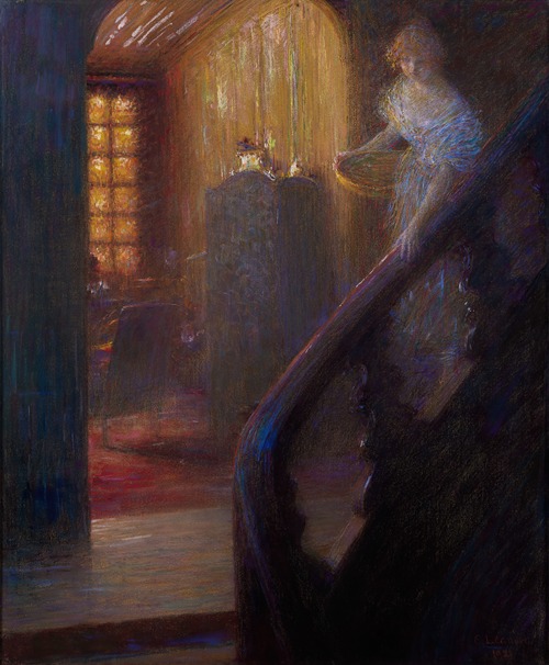 Elégante dans un intérieur