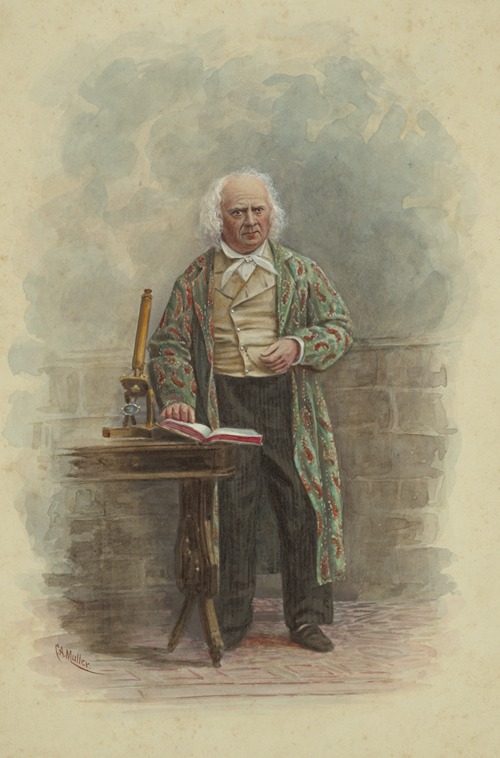 C. W. Couldock in the play Won At Last