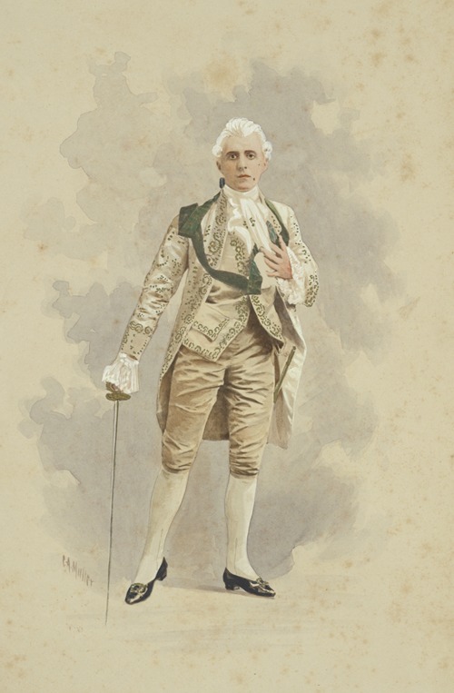 Edward Hugh Sothern in the play Sheridan, or The Maid of Bath