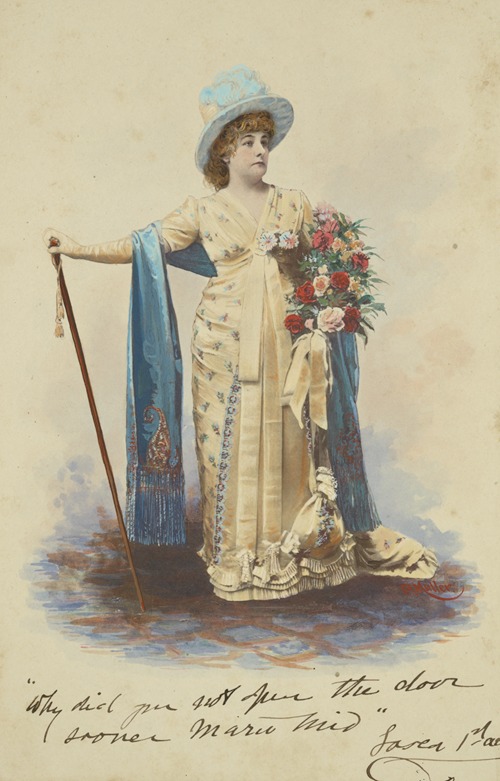 Fanny Davenport in Tosca