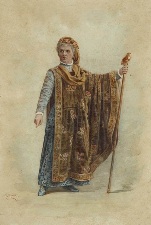 Lawrence Barrett as Rienzi