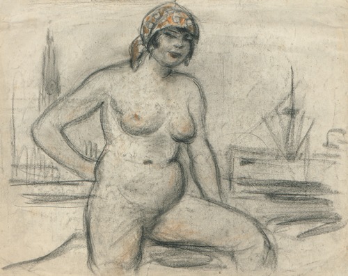 Naakte vrouw
