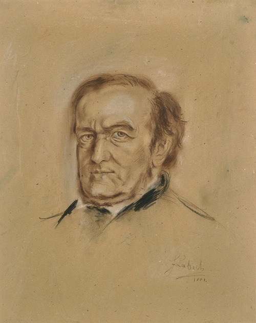 Portrait bust of Richard Wagner (1813-1883)