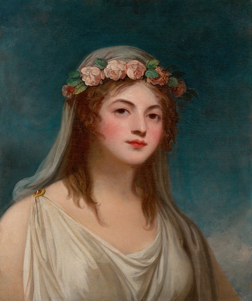 Portrait of a lady, traditionally identified as Emma Hamilton
