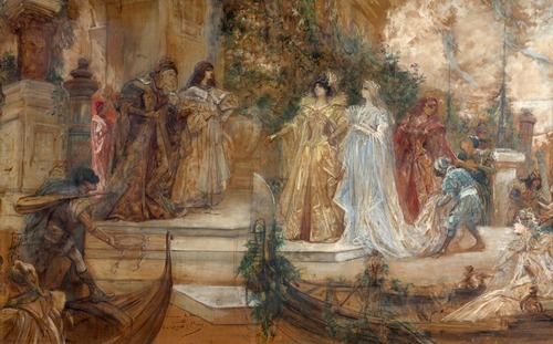 Sarah Bernhardt dans ‘Le Marchand de Venise’