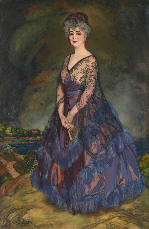 Portrait of Mrs. Julia G. Fahnestock