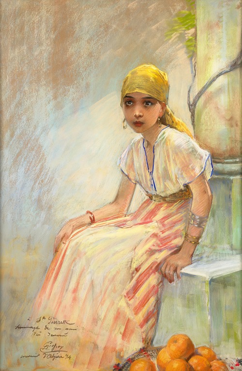 The oranges seller