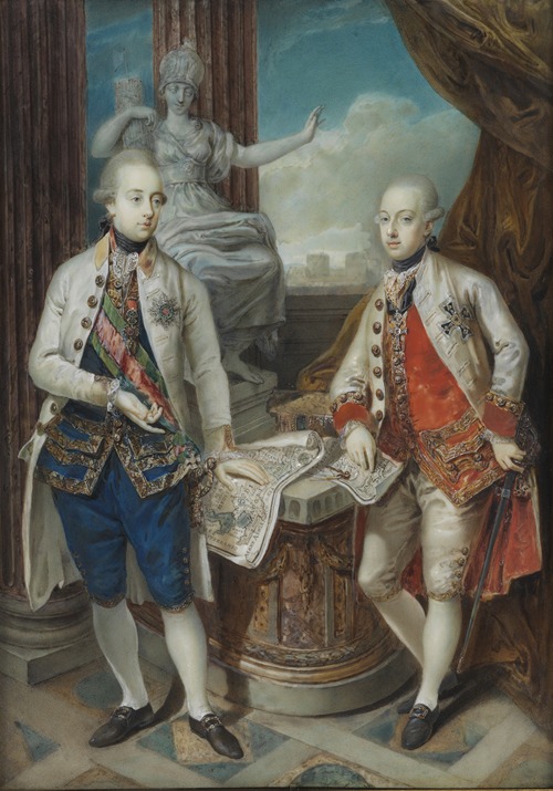 Jozef II en Leopold II, aartshertogen van Oostenrijk