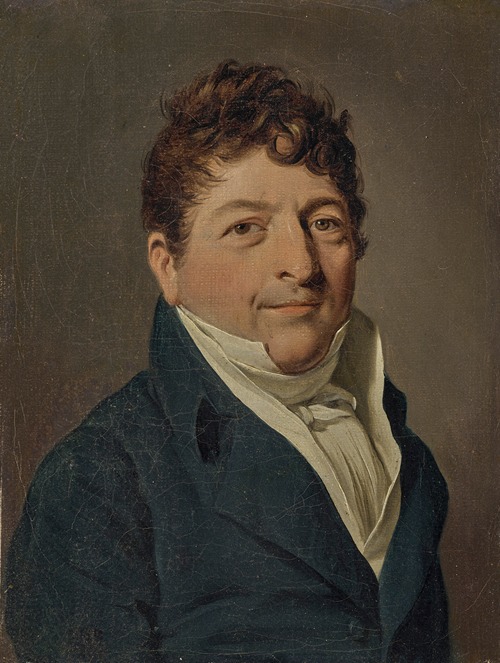Portrait of a Man Traditionnally Called Marquis Jacques-Rose De Voisins