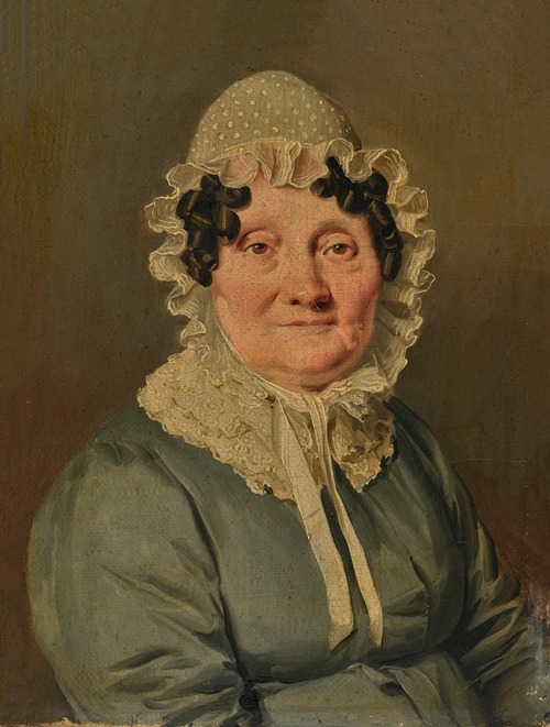 Portrait of a Woman Traditionnally Called Anne-Nicole-Apolline Pelée