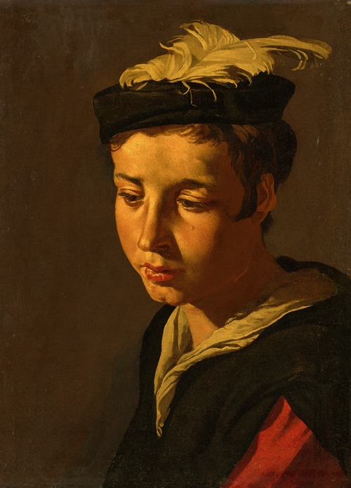 Head of a young man