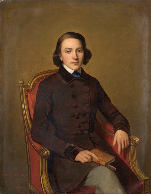 Portrait of François-Victor Hugo (1828-1873)