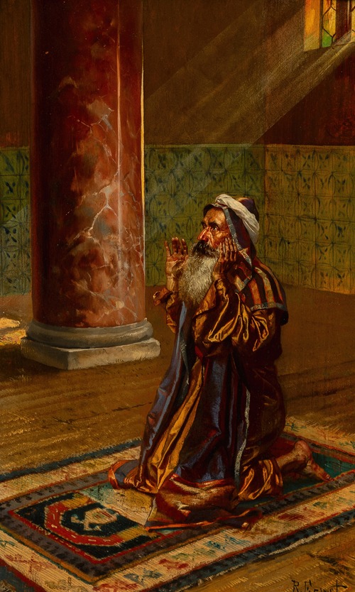 Prayer in the mosque
