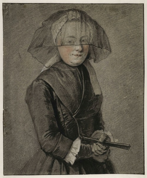 Portret van Agatha Ketel, weduwe van de schilder Anthonie Palthe, echtgenote van Wybrand Hendriks, 1736-1802